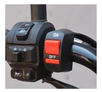 Interruttore Per Motocicletta Interruptor Apagado Llama Para Manillar Motocicleta Universal 12 V CC - 80 Botón Encendido Y Moto ATV Bicicleta Color Negro 10(2 Line)