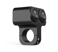 Interruttore Per Motocicletta Interruptor De Control Manillar Motocicleta Aleación Aluminio 7/8" Y 22 Mm 12 V Doble Botón Intermitente Altavoz 2 Opciones(A style switch)