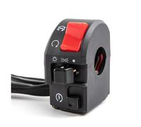 Interruttore Per Motocicletta Interruptor Manillar Motocicleta 7/8 Pulgadas Y 22 Mm Botón Bocina Señal Giro Luz Antiniebla Eléctrica Controlador Manija Arranque(Right)