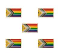 Intersex Progress Pride Badge - Broche de solapa (5 unidades)