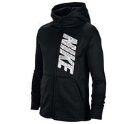Intersport Sudadera con Capucha Therma Graphic Full Zip Blanco/Negro S