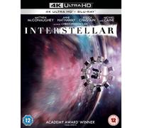 Interstellar (4K UHD Blu-ray) Anne Hathaway Bill Irwin (Importación USA)