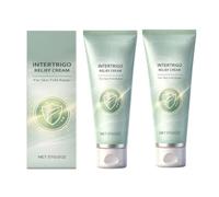 Intertrigo Body Relief Cream 2pcs - Cuidado de las arrugas de la piel y la fricción crema para piel sensible - Crema corporal antirozaduras para muslos, arrugas abdominales e irritación de la piel