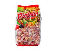 Intervan Pictolin Minizum 1 kg | Caramelos de Sabores Frutales Surtidos | Dulces Envueltos Individualmente para Fiestas, Oficinas y Hostelería