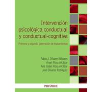 Intervención psicológica conductual y conductual-cognitiva: Primera y segunda generación de tratamientos (Psicología)