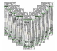 intervisio Bridas de Plastico para Cables 200mm x 3,6mm, Blanco, Bridas Universales de alta Resistencia de 200 mm, Color Natural - Neutro, 900 Piezas