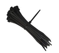 intervisio Bridas de Plastico para Cables 200mm x 4,8mm / Color Negro / 100 Piezas