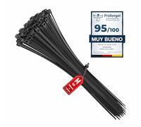 intervisio Bridas de Plastico para Cables 300mm x 4,8mm, Negro, 100 Piezas