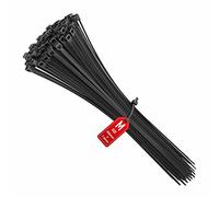 intervisio Bridas de Plastico para Cables 300mm x 7,6mm, Negro, 100 Piezas