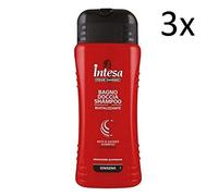 Intesa Pour Homme - Champú rivalizante para el día a día, ginseng, 3 unidades