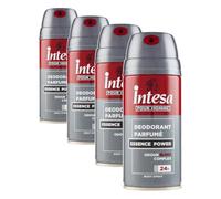 INTESA POUR HOMME | Desodorante Perfumado Odour Block 24h, 150 ml (Paquete de 4)