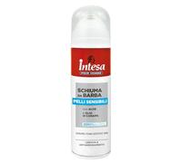 INTESA POUR HOMME | Espuma de Afeitar Piel Sensible, 300 ml | con Aloe y Aceite de Cáñamo