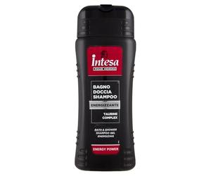 INTESA POUR HOMME | Gel de Ducha Champú Energy Power, Energizante, con Taurine Complex, 500 ml