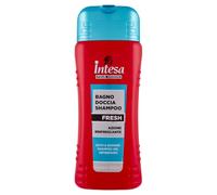 INTESA POUR HOMME | Gel de Ducha Champú Fresh, Acción Refrescante, Energy Boost, 500 ml