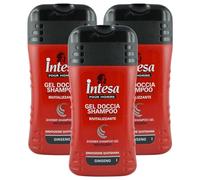 Intesa Pour Homme Gel de Ducha Champú Revitalizante Hidratante Diaria Perfume Ginseng 250 ml