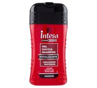 6 x Intesa Pour Homme Gel de Ducha Champú, Rivitalizante, Hidratante diario, Ginseng - 250 ml + Polpa Gourmet Italiano 400 g