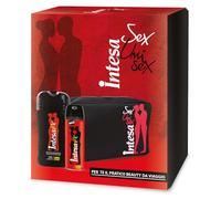 INTESA SEX UNISEX | Estuche Regalo Ámbar de Arabia, Gel de Ducha 250 ml, Parfum Deodorant 150 ml, Neceser incluido