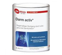 Intestino activo por el Dr. Wolz, para una evacuación intestinal regular a través de una función intestinal sana, 400 g de polvo
