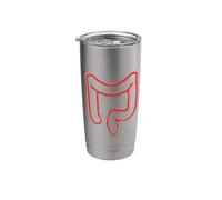 Intestino Gastroenterólogo Colonoscopia Gastroenterología Vaso térmico de acero inoxidable de doble pared