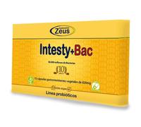 INTESTY+BAC | Contribuye a equilibrar y regular la microbiota intestinal | Complemento Alimenticio a base de Fibersol®- 2, L-Glutamina, Probióticos y Vitamina B6 | 15 Cápsulas Vegetales