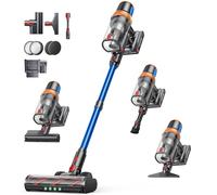 INTETURE Aspiradora sin Cable, 65Min/50KPA/600W Aspiradora Vertical Escoba Potente