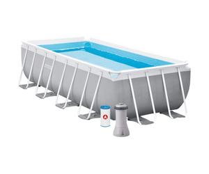 Intex 26788 Piscina con Marco CM 400x200x100h Con Bomba Filtro Y Escalera