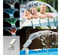 Intex 28089 LED Fuente de Agua Fuente Multicolor LED Cascada Ducha
