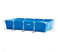 Intex 28273NP Small Frame - Piscina Desmontable Tubular, 450 x 220 x 84 cm, 7.127 litros, Color Azul