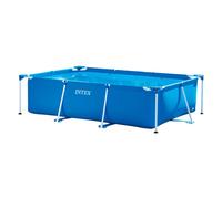 Intex 28274 Piscina Línea Marco con Marco Rectangular CM 450x220x84h Con Bomba