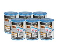 Intex 29001E PureSpa tipo S1 Cartucho de repuesto de filtro de spa para baρera de hidromasaje de papel Dacron de fαcil juego resistente para vari