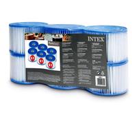 INTEX 29011 Tipo S1 Purespa Fácil Set Filtro de Repuesto para Pool Spa Whirlpool