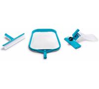 INTEX 29056 - Set Limpieza» Basic » (Rastrillo Hojas,Cepillo de Piscina,