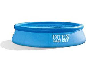 Intex 55237 - Piscina Hinchable, Ø244x61 cm, 1.942 litros, Piscina Redonda, con depuradora Cartucho, 1.250 litros/Hora, Filtro Cartucho Tipo H, para 2 Personas