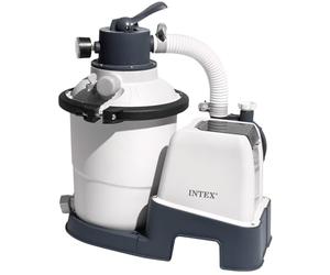 Intex 55249 - Depuradora de Arena Krystal Clear 3.500 L/H, depuradora Piscina Arena, Filtro Piscina, Bomba Piscina, para Piscinas Desmontables de hasta 17.000 L., 4 Funciones y Sistema de Bloqueo