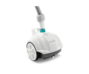 Intex 55251 - Robot limpiafondos Piscina Krystal Clear ZX50, Limpiador Fondo Piscina automático, Manguera 6.5m antienrredos, Recipiente para desechos 0,8L y Giro automático, Limpiafondos Piscina