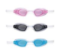 Intex 55682, Gafas Free Style, Negro/Azul/Rosa