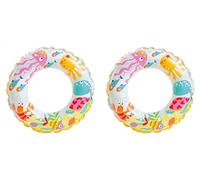 Intex 56205NP - Rueda Hinchable/Flotador, diámetro de 51 cm, 3-6 años (Paquete de 2)