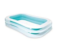 INTEX 56483NP - Piscina Hinchable Rectangular 262x175x56 cm - 770 l, Color Azul