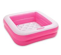 Piscina hinchable cuadrada infantil 85x85x23 cm