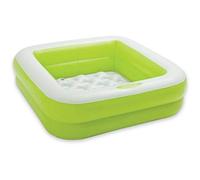 Intex 57101 - Piscina infantil hinchable cuadrada 86x86x25cm, (Colores Aleatorios)
