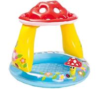 Piscina infantil intex con parasol champiñón para bebé