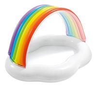INTEX 57141NP Rainbow Cloud Bebé Piscina Inflable 142x119x84cm, Niños 1 - 3 Años
