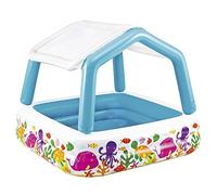 Piscina hinchable con toldo desmontable intex