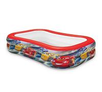 Intex 57478NP - Piscina hinchable licencia Cars 262 x 175 x 56 cm, 770 litros