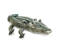 Intex 57551NP - Cocodrilo Hinchable con impresión fotorrealista, Verde, M