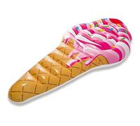 Intex 58762EU - Colchoneta hinchable Cucurucho fresa 107 x 224 cm