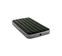 Intex 64107E Dura-Beam Standard Prestige Air Mattress: Fiber-Tech - Twin Size - 10in Bed Height - 300lb Weight Capacity - Pump Sold Separately