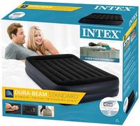 Intex 64124 Colchón Matrimonial Airbed Comfort Dura Beam Con Bomba Interna
