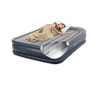 Cama de aire intex durabeam deluxe pillowrestraised con bomba de 220 v / bolsa de almacenamiento 152 x 203 x 42 cm