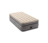 Intex 64162ND - Materasso Dura-Beam Prime Comfort Singolo, con Pompa Elettrica Incorporata, 99x191x51 cm